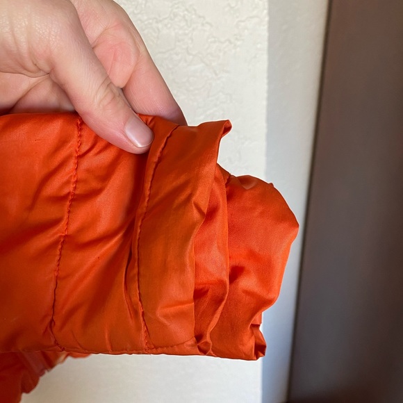Orange Lightweight Quilted Puffer Jacket - Picture 8 of 11